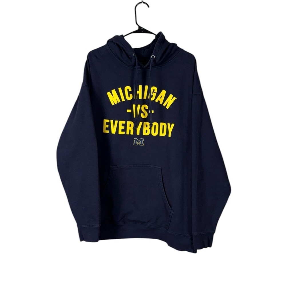 Michigan Wolverines VS Everyone NCAA Pullover Hoodie Sweatshirt Football